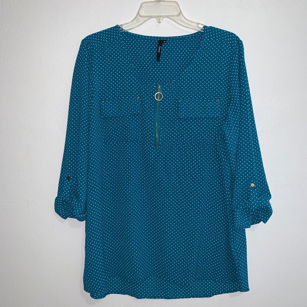 Cathy Polka Dot Blouse